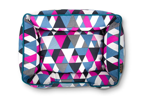 P.L.A.Y. Lounge Dog Bed Mosaic Soda Pop