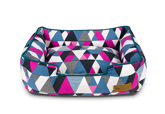 P.L.A.Y. Lounge Dog Bed Mosaic Soda Pop