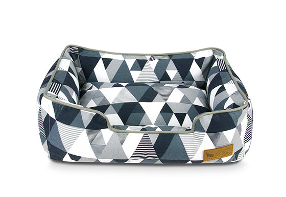 P.L.A.Y. Lounge Dog Bed Mosaic Tuxedo
