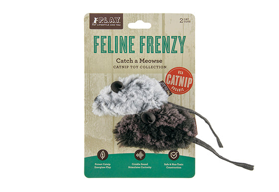 PLAY Feline Frenzy Catnip Toy Catch a Meowse
