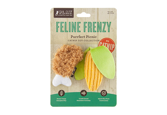 PLAY Feline Frenzy Catnip Toy Purrfect Picnic