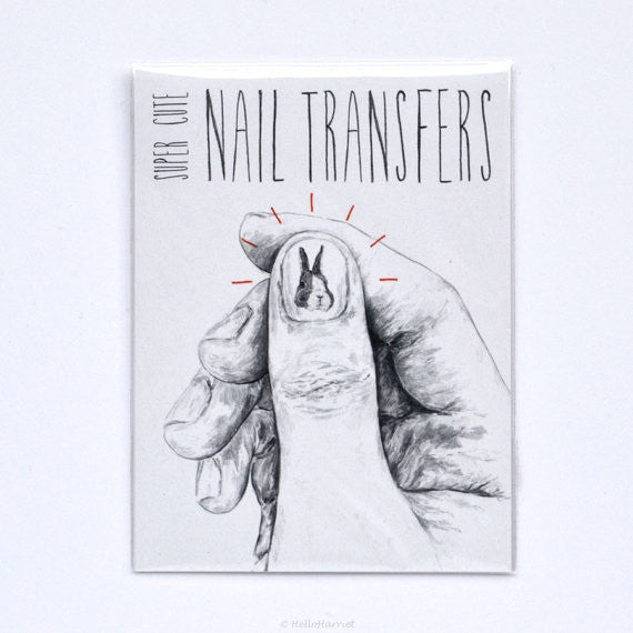 Nail transfer: Rabbits (FINAL SALE)