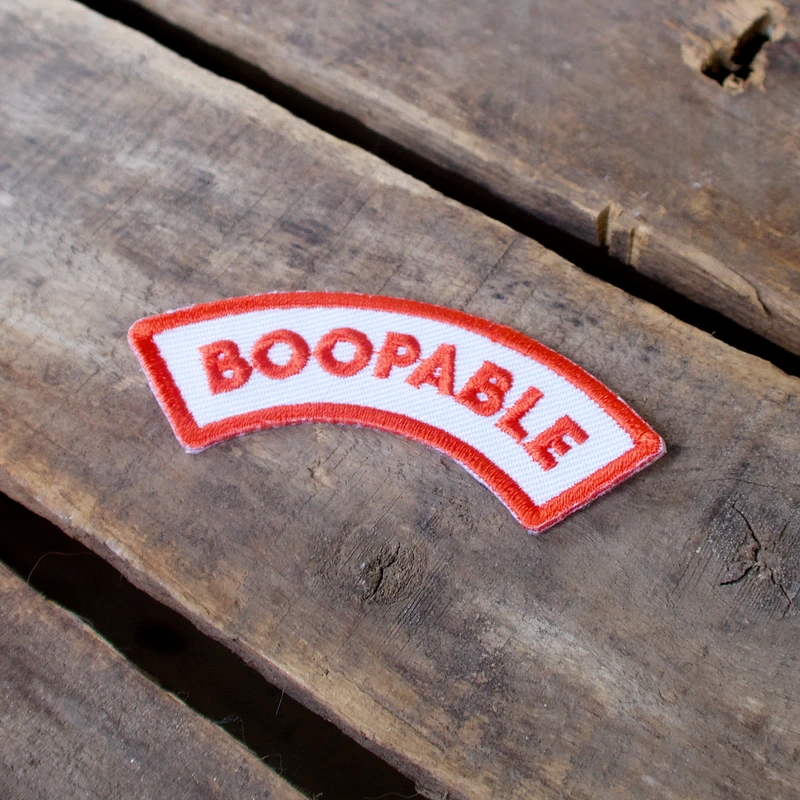 Dog Merit Badges: Boopable