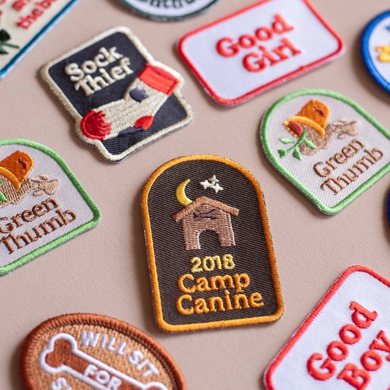Dog Merit Badges: Camp Canine