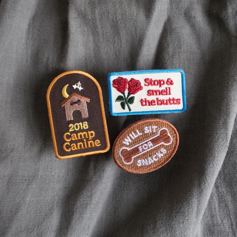 Dog Merit Badges: Camp Canine