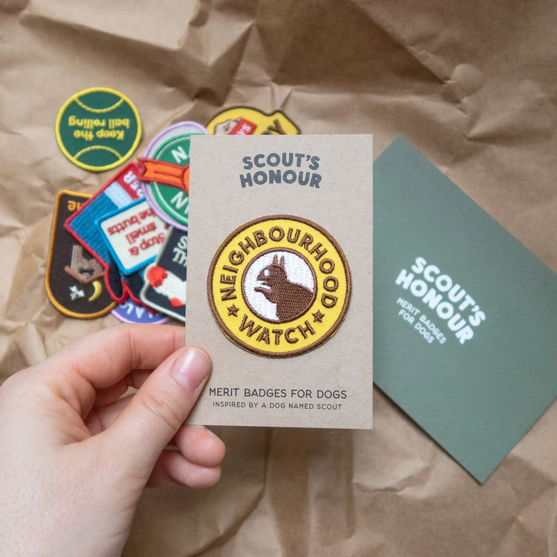 Dog Merit Badges: Neighbourhood Watch