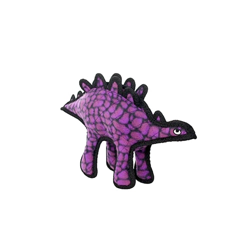 Tuffy Dinosaur Dog Tug and Fetch Toys, Stegosaurus