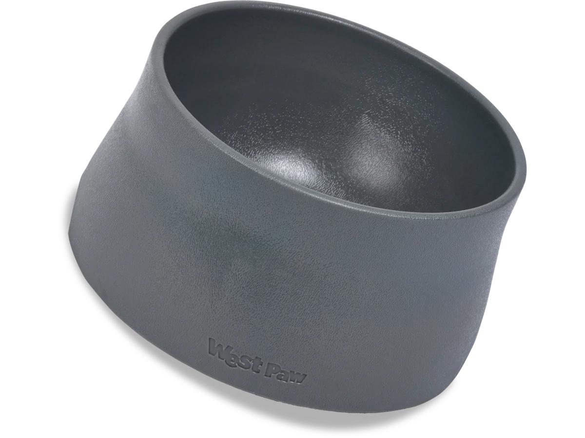 Dog Food and Drink Non-slip Eco Sustainable Bowl: Seaflex Sea Fog