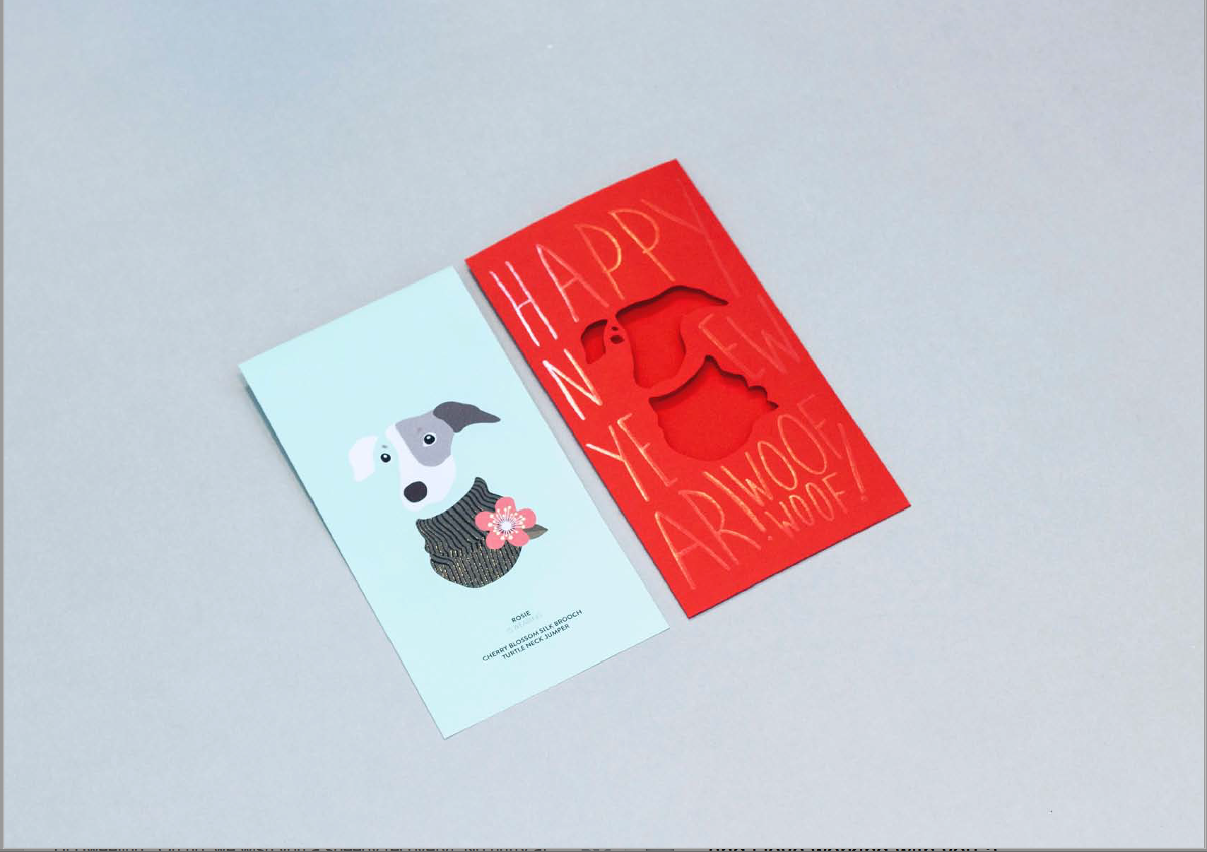 Woof Models Lucky Money Packets Rosie