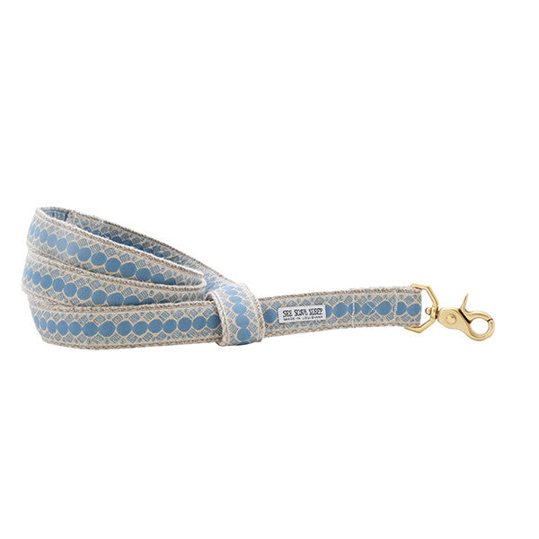 You're a Stud Leash, Lake Blue and Cream
