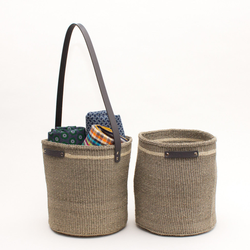 Hiro+Wolf Sisal basket: Medium Light