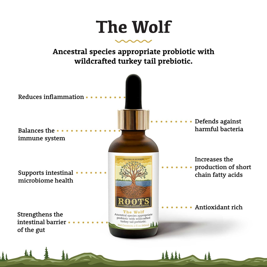 Adored Beast Supplements for Dogs, The Wolf - Species Appropriate Probiotic