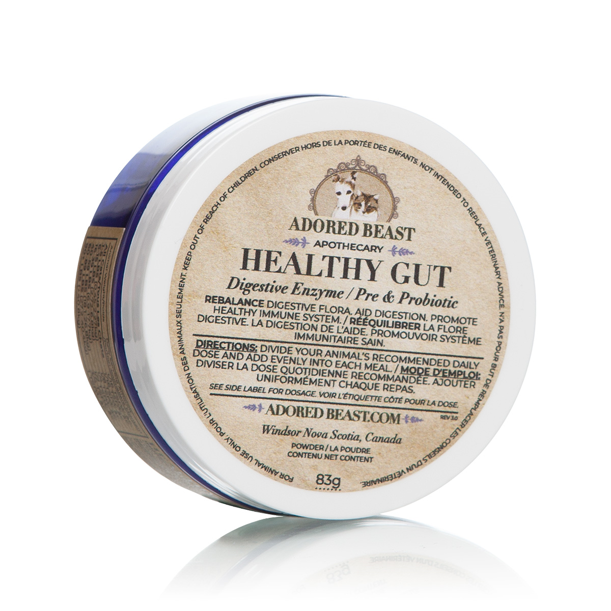 Adored Beast Supplements for Dogs - Leaky Gut Protocol