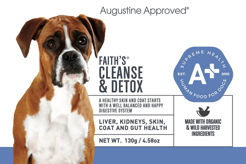 Augustine Approved Supplement for Dogs and Cats, Faith's Cleanse & Detox