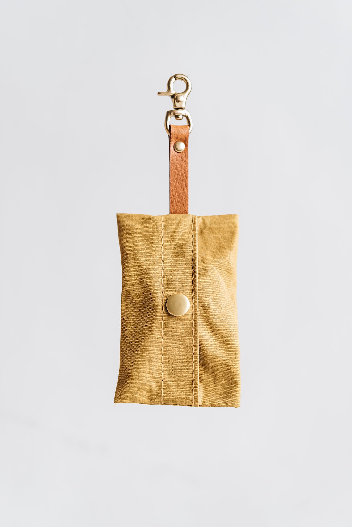 Band & Roll Noi Dog Poop Bag Dispenser | Canvas & Leather