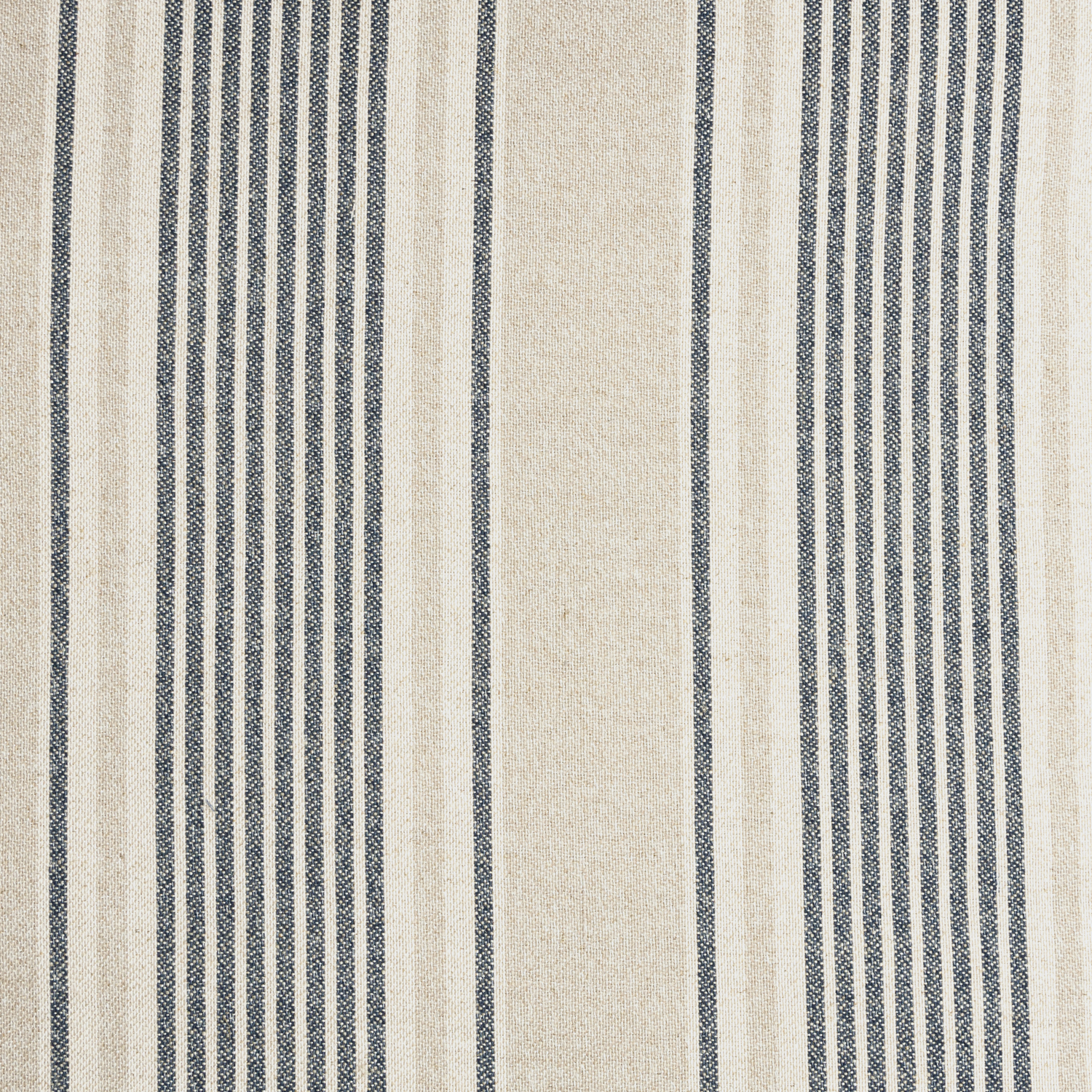[Pre Order] Cloud7 Homey Linen Stripes Dog Bed: Natural/Blue
