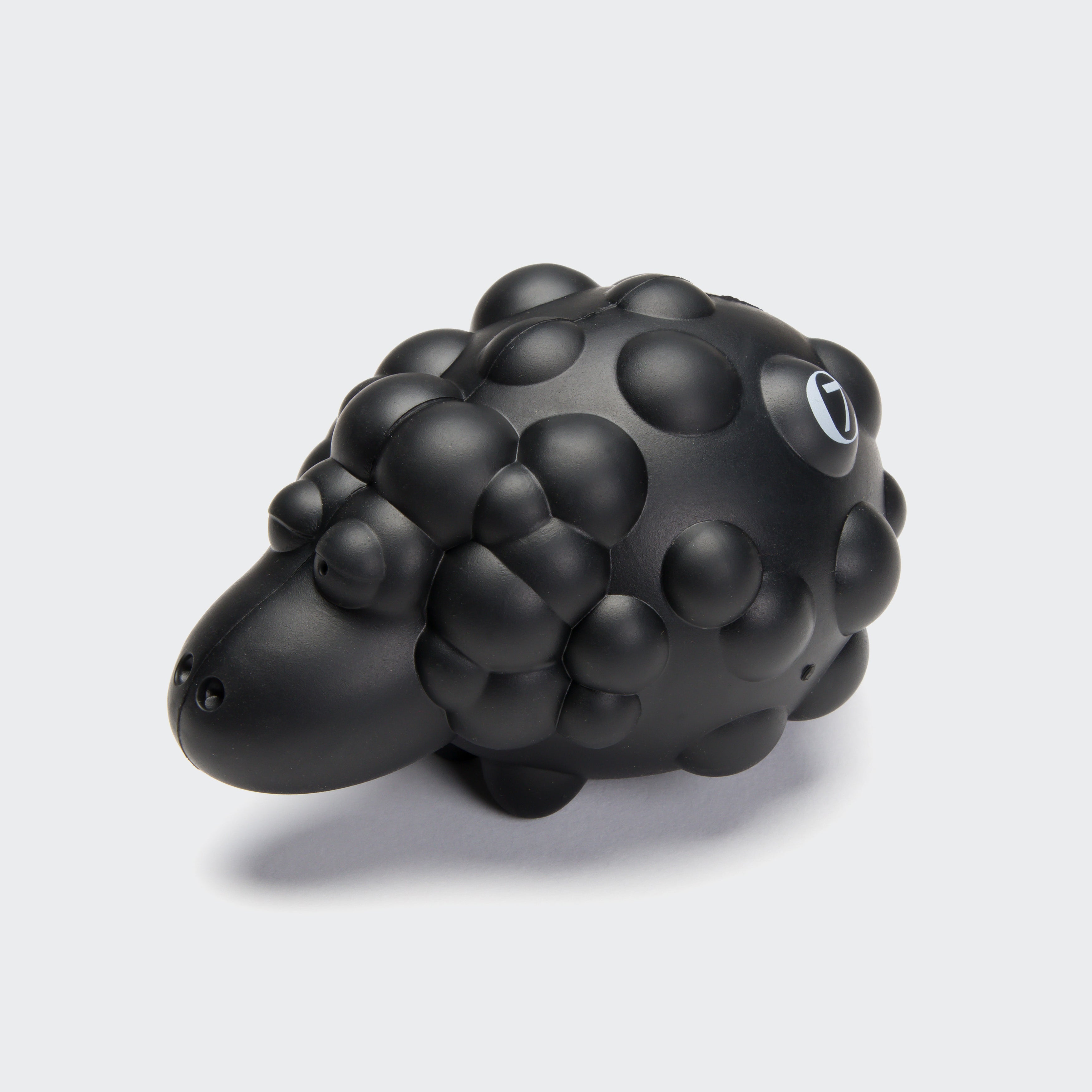 Cloud7 Sheep Meryl designer dog toy made from 100% natural rubber for safe chewing and fetching.