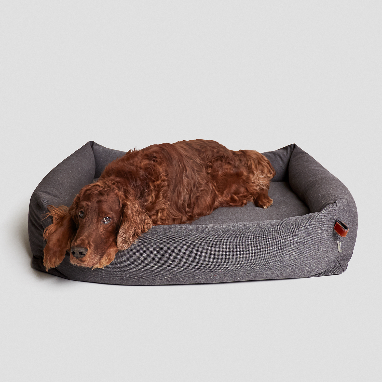 [Pre Order] Cloud7 Sleepy Deluxe Dog Bed: Tweed Taupe
