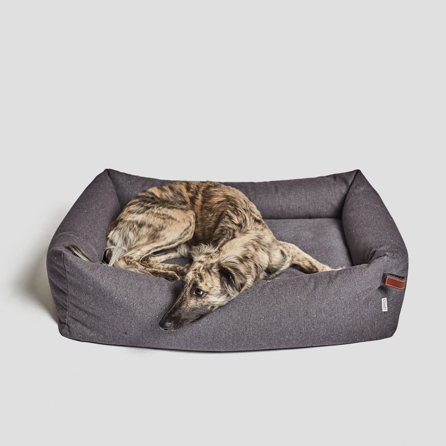 [Pre Order] Cloud7 Sleepy Deluxe Dog Bed: Tweed Taupe