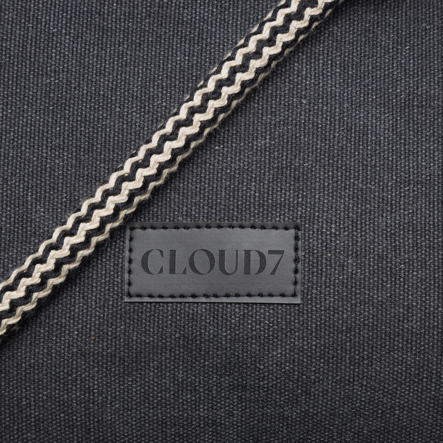 [Pre Order] Cloud7 Travel Dog Bed: Canvas Black