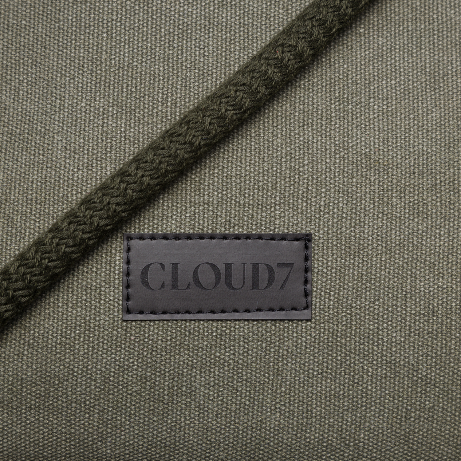 [Pre Order] Cloud7 Travel Dog Bed: Canvas Olive