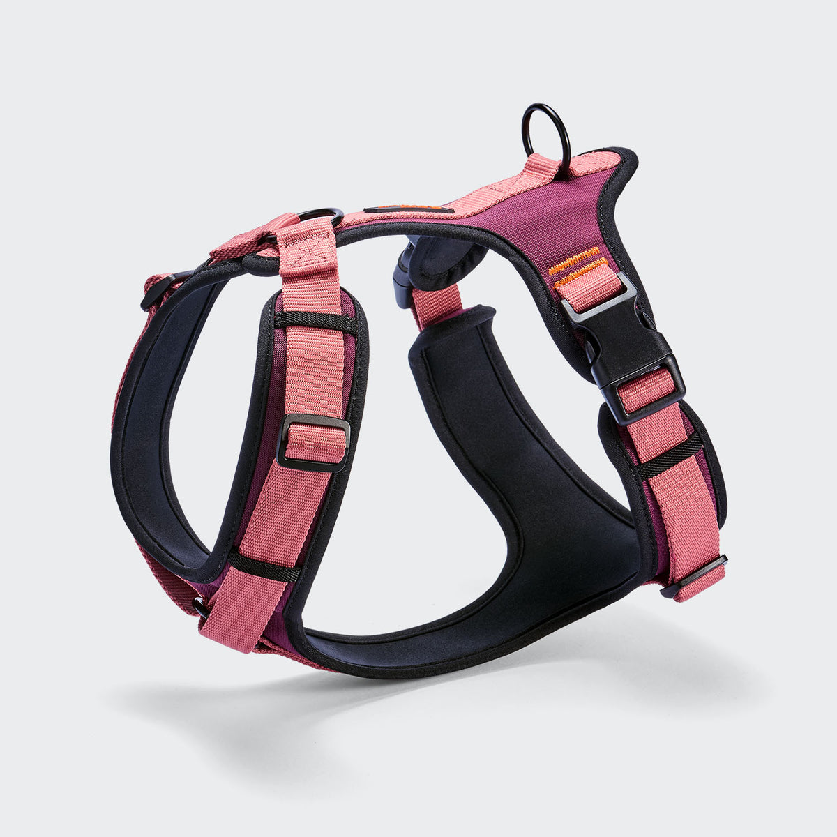 Cloud7 Y-3 Softshell ergonomic weather proof sports dog harness with friction free soft lining for sensitive skin