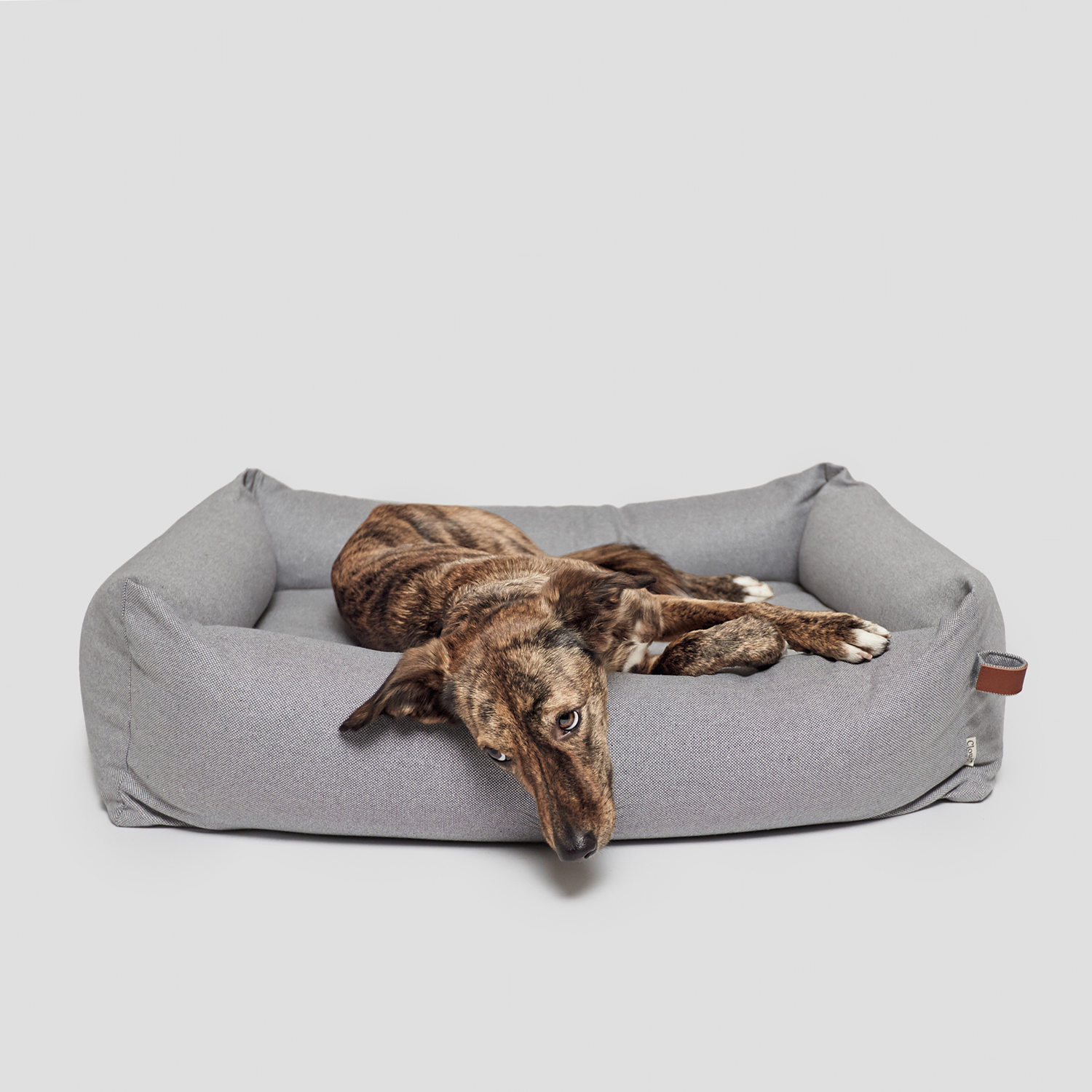 [Pre Order] Cloud7 Sleepy Deluxe Dog Bed: Tweed Grey