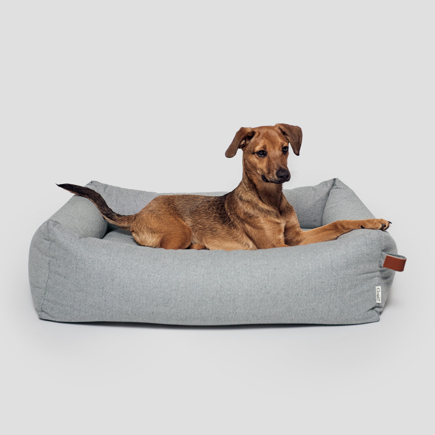 [Pre Order] Cloud7 Sleepy Deluxe Dog Bed: Tweed Grey