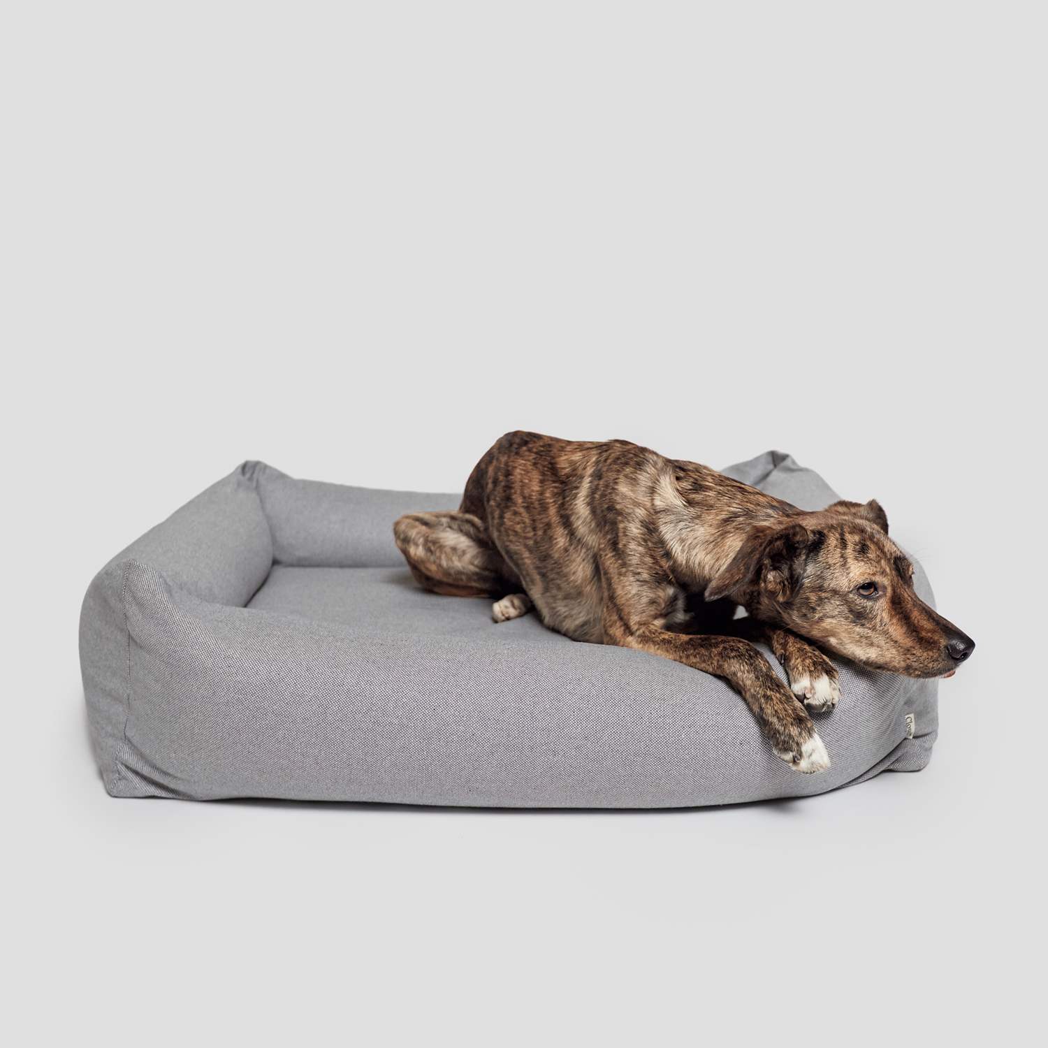 [Pre Order] Cloud7 Sleepy Deluxe Dog Bed: Tweed Grey