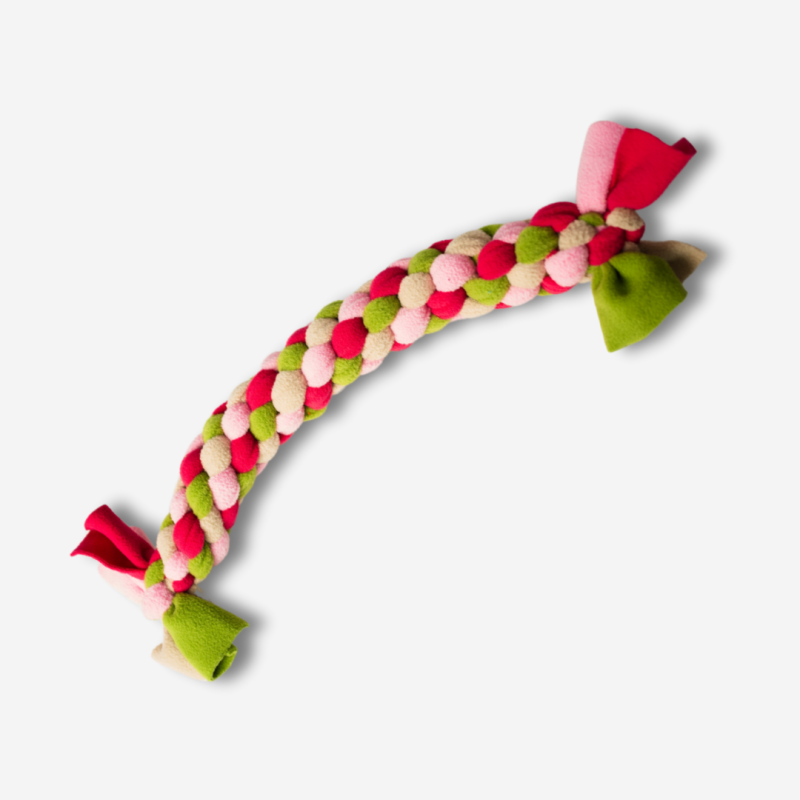 Dog Tug Toy, KNOTLI Rose/Pink