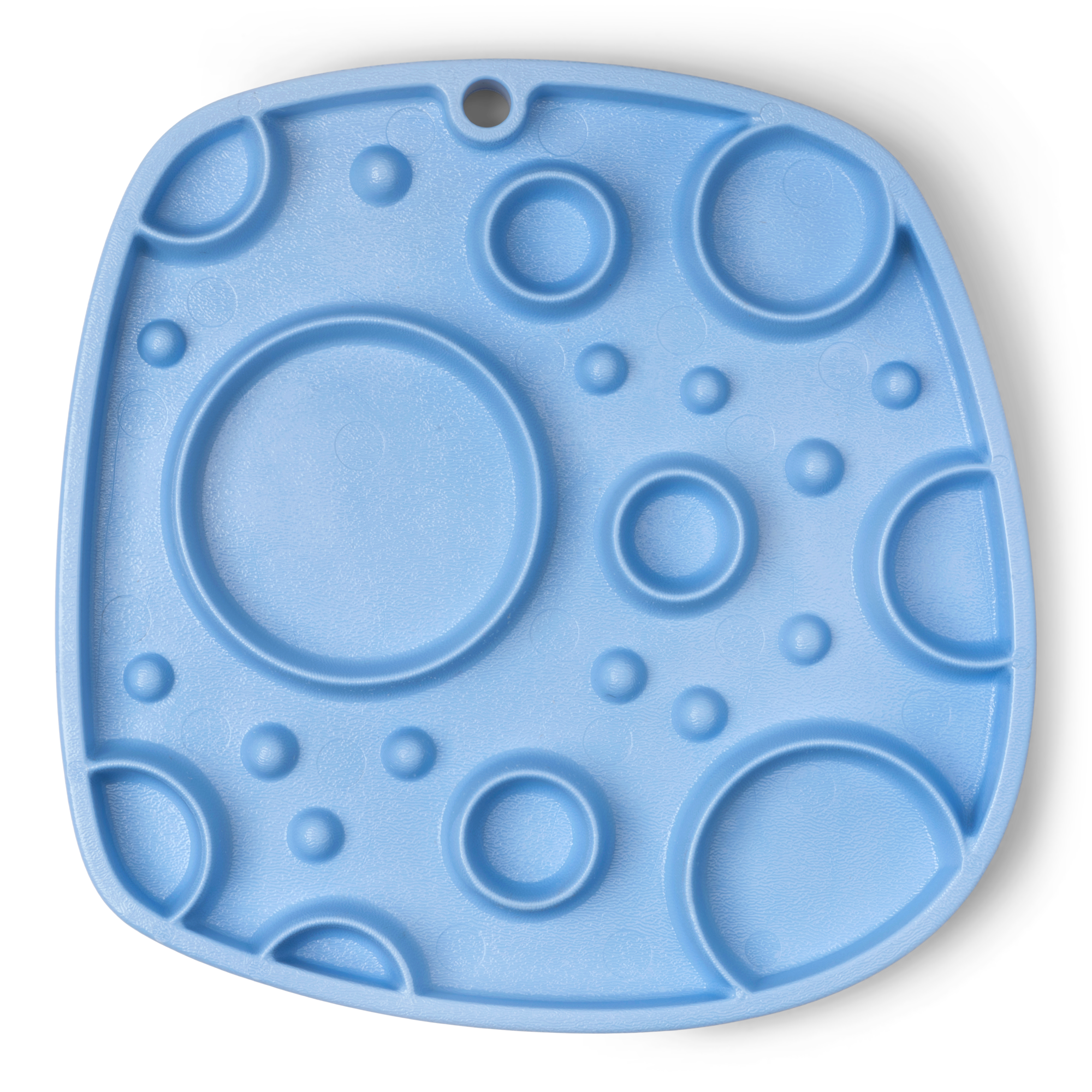 Dog Food and Drink Non-slip Eco Sustainable All-in-one Slow Feeder Lick Feast Mat: Periwinkle (Spring Limited Edition)