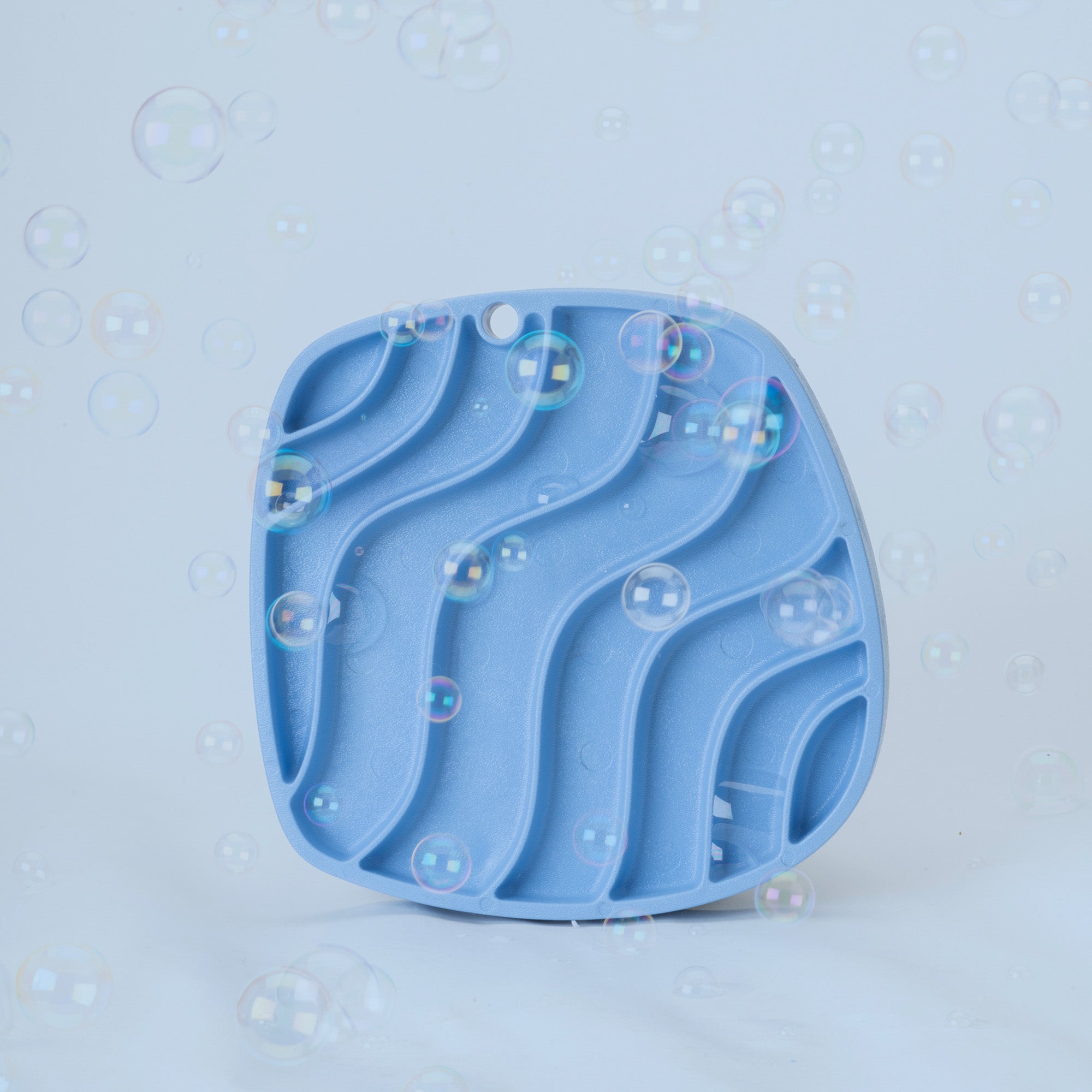 Dog Food and Drink Non-slip Eco Sustainable All-in-one Slow Feeder Lick Feast Mat: Periwinkle (Spring Limited Edition)