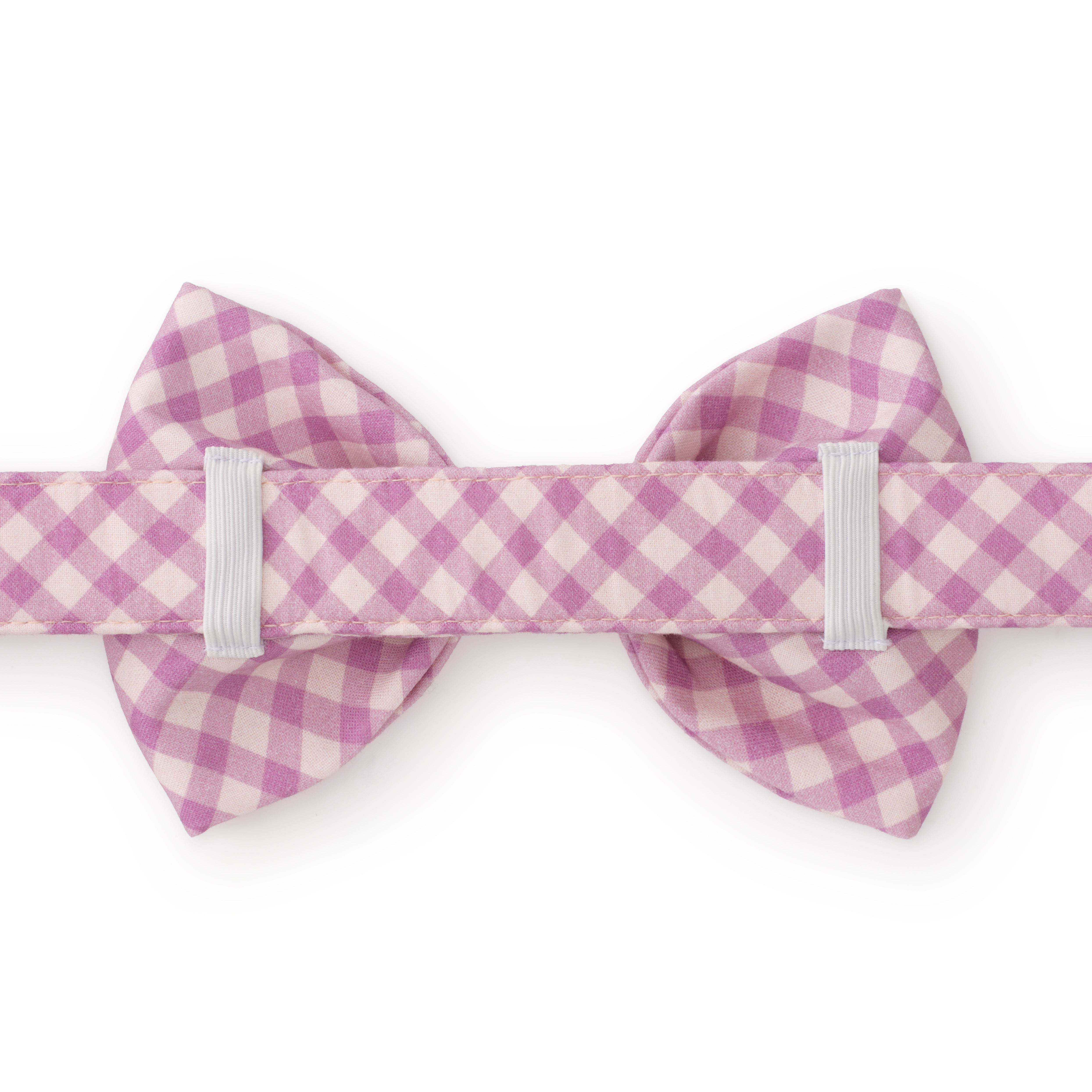 Dog and Cat Bowtie: Thistle Gingham