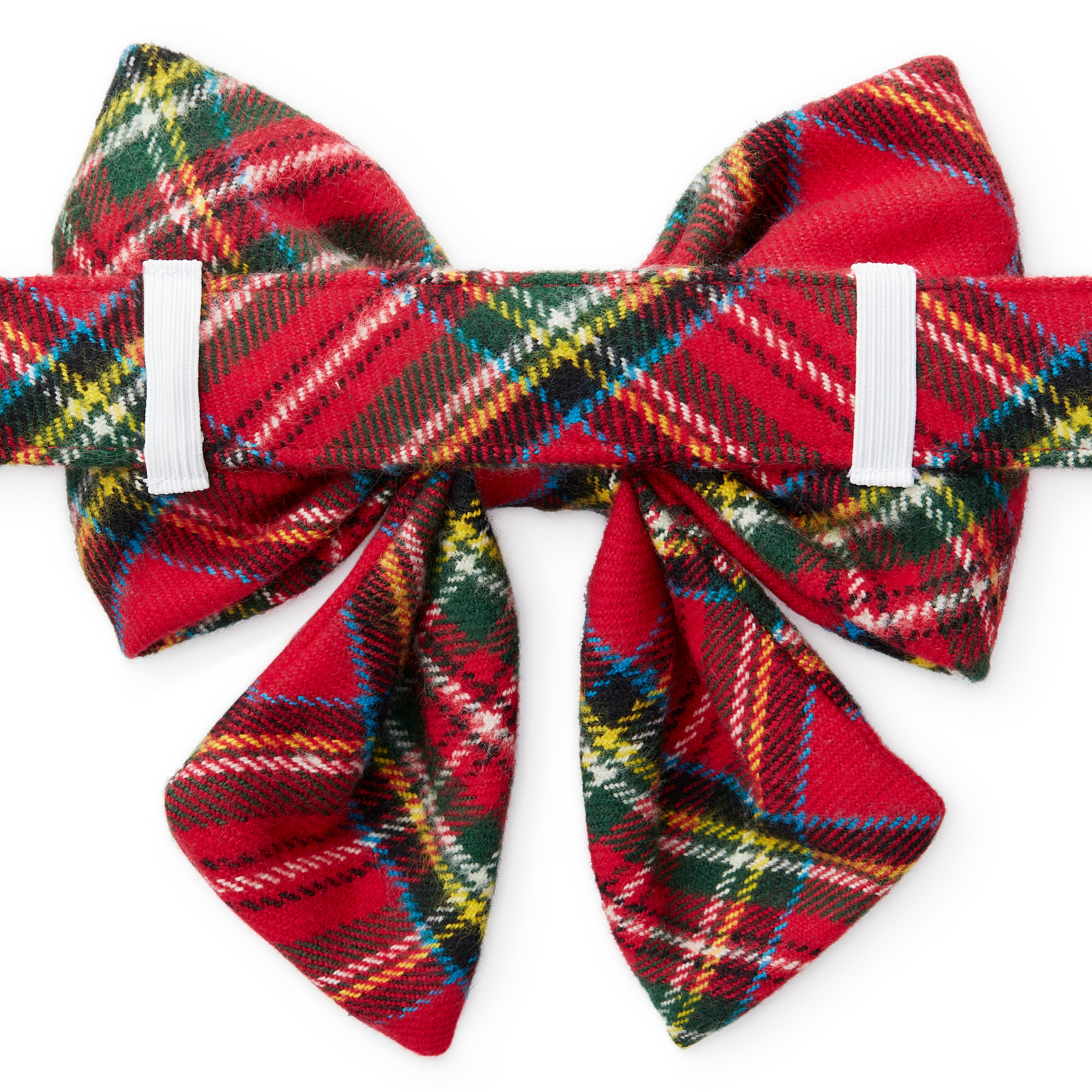 Dog and Cat Lady Bowtie: Tartan Plaid Flannel