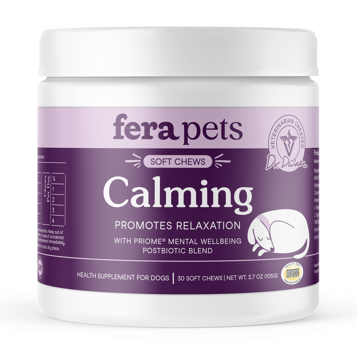 Fera Pet Organics Calming Support for Anxious Dogs & Cats