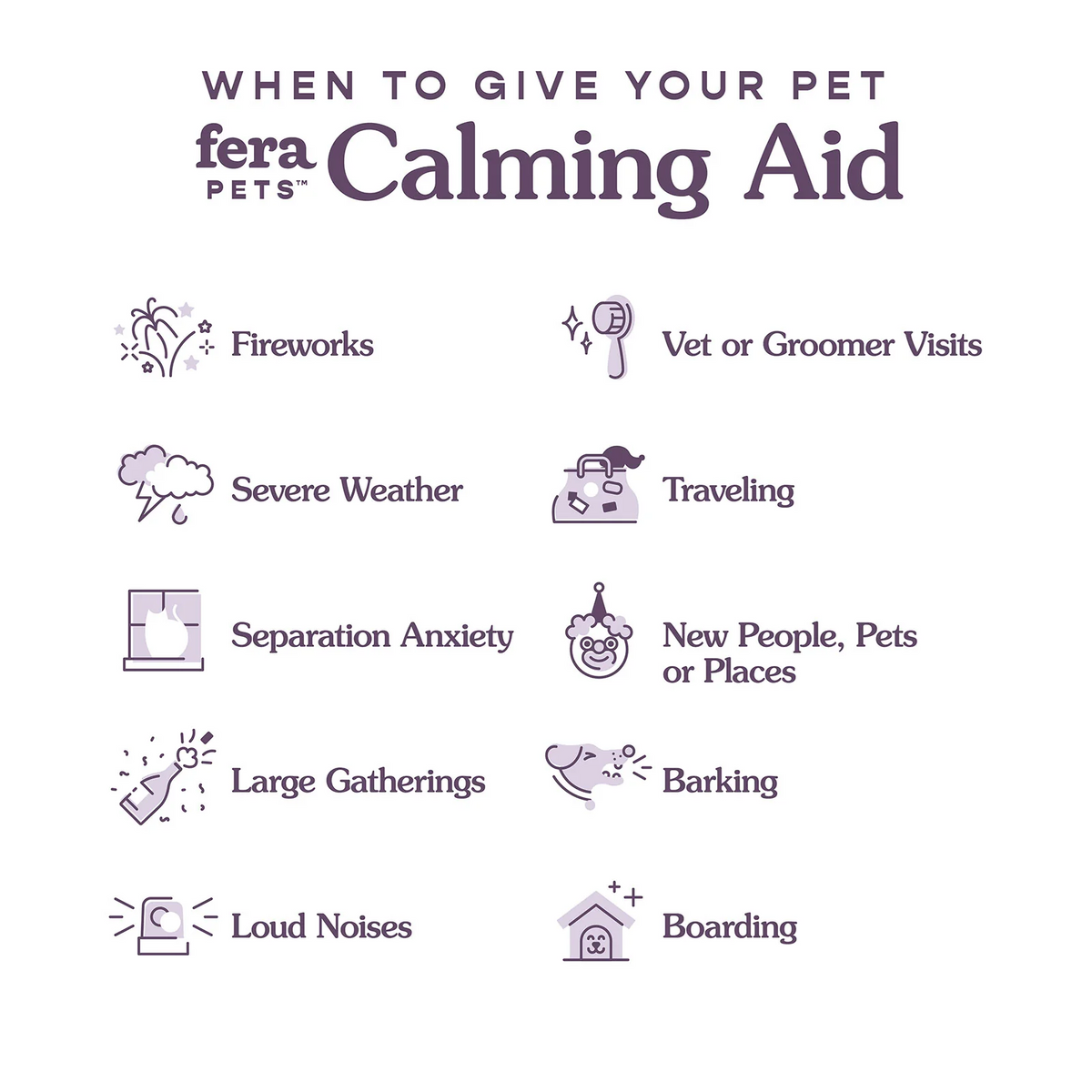 Fera Pet Organics Dog and Cat Supplement, No Stress Bundle