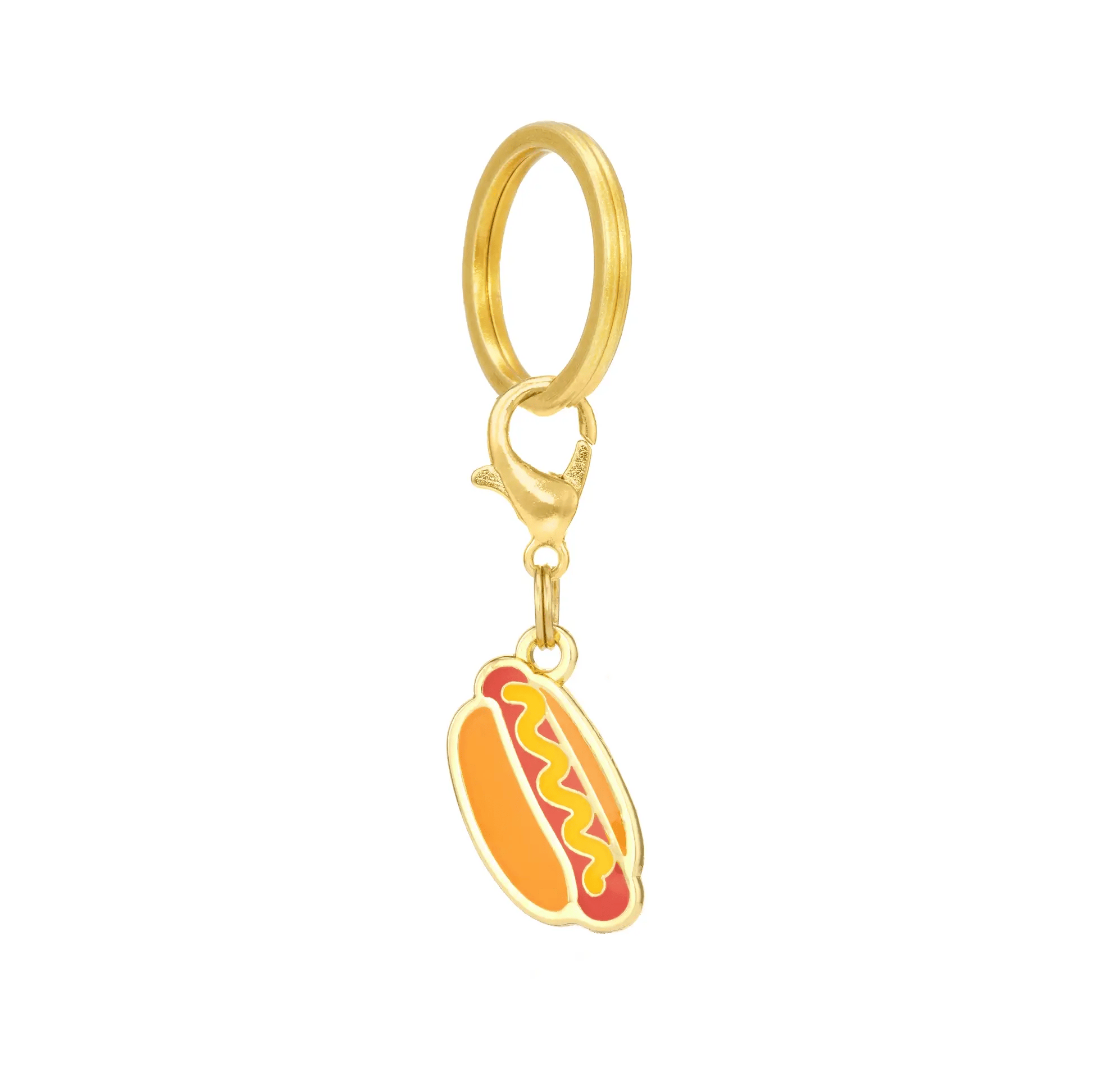 Dog Collar Charm: Hot Dog