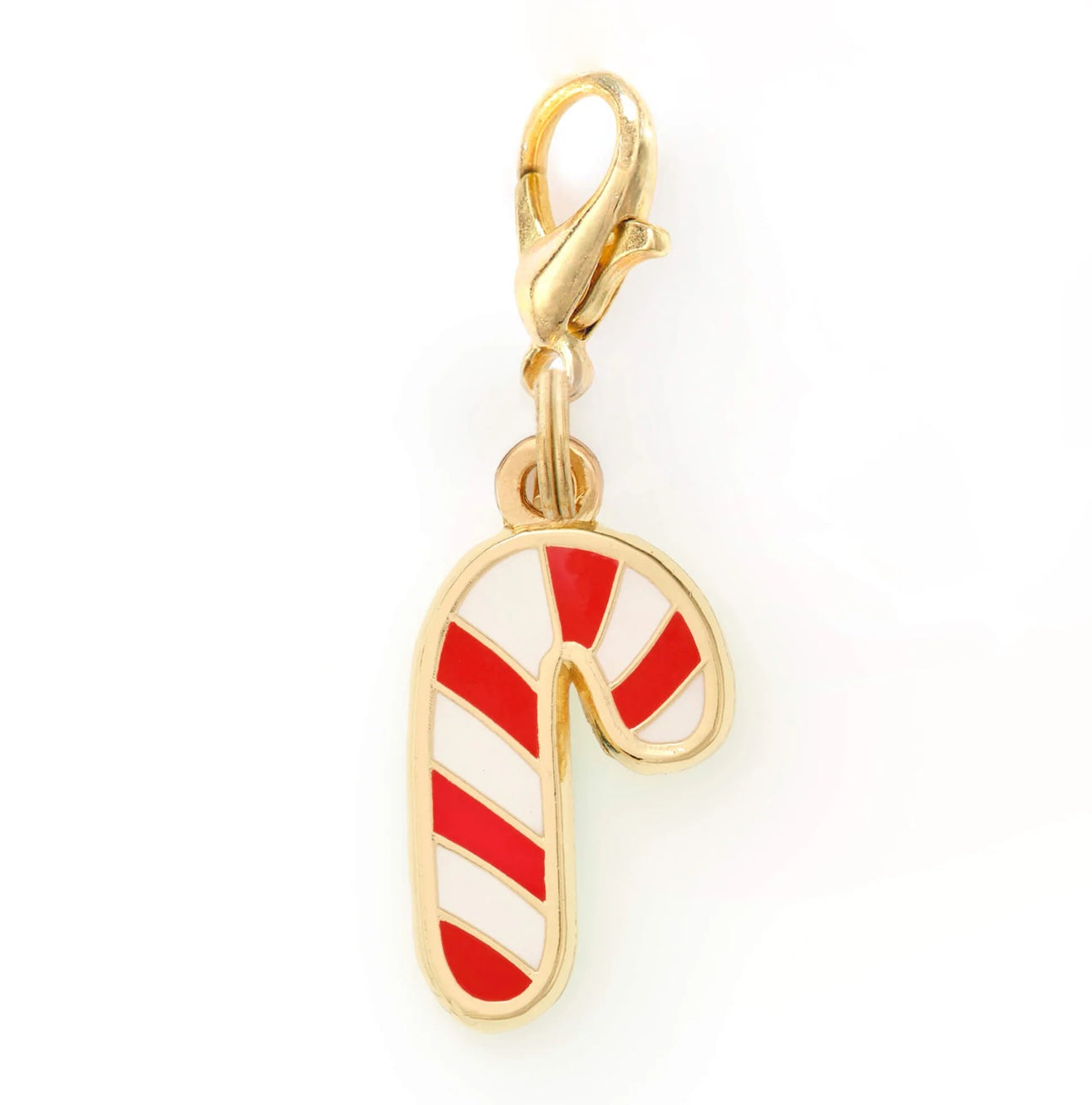 Dog Collar Charm: Candy Cane