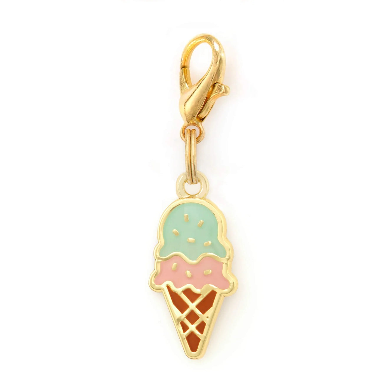 Dog Collar Charm: Ice Cream