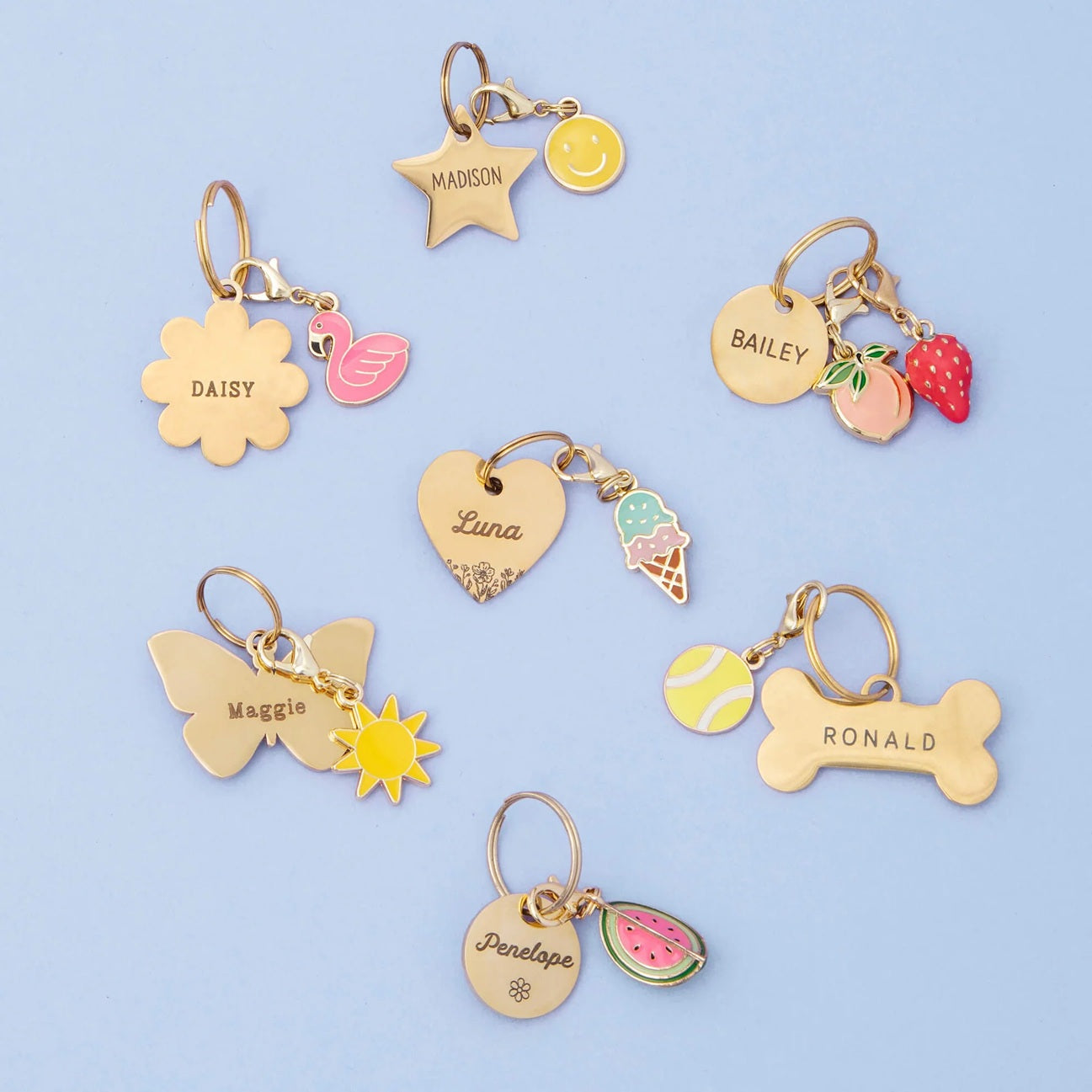 Dog Collar Charm: Ice Cream