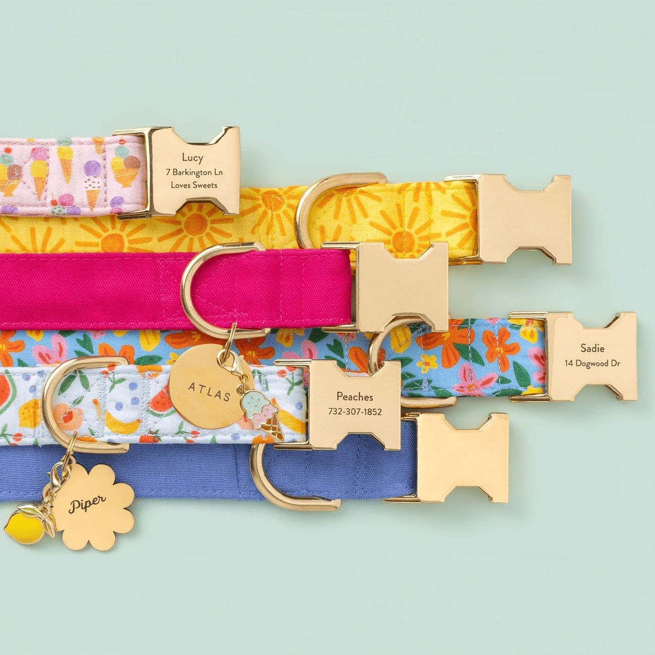 Dog Collar Charm: Ice Cream