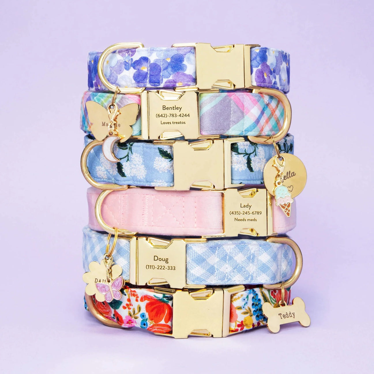 Dog Collar Charm: Ice Cream