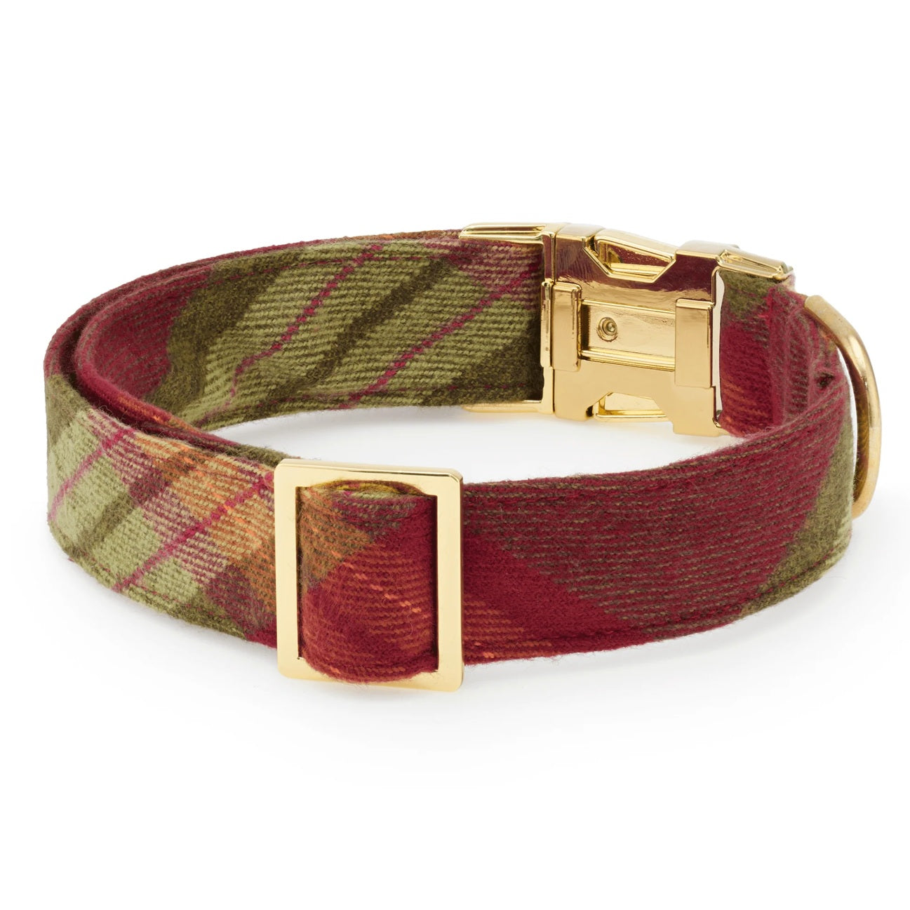 Dog Collar: Orchard Plaid Flannel