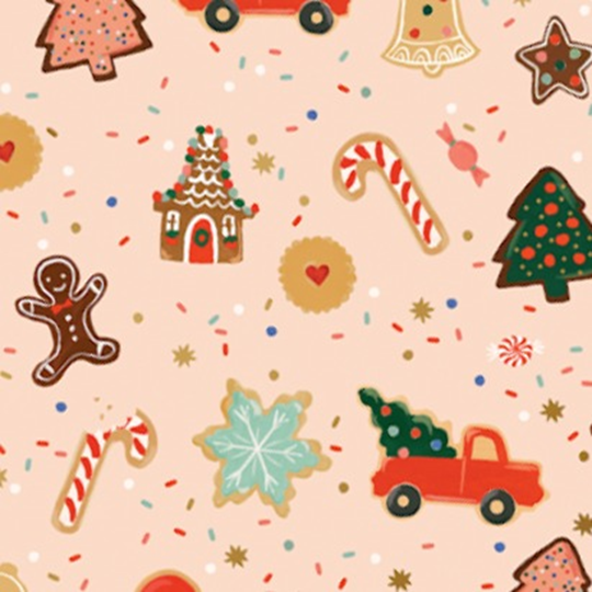 Dog Collar: Rifle Paper Co. x TFD Holiday Cookies