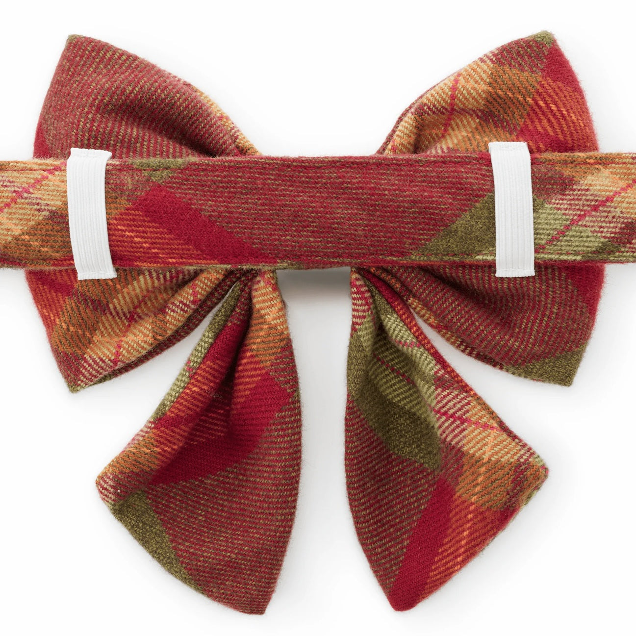 Dog and Cat Lady Bowtie: Orchard Plaid Flannel