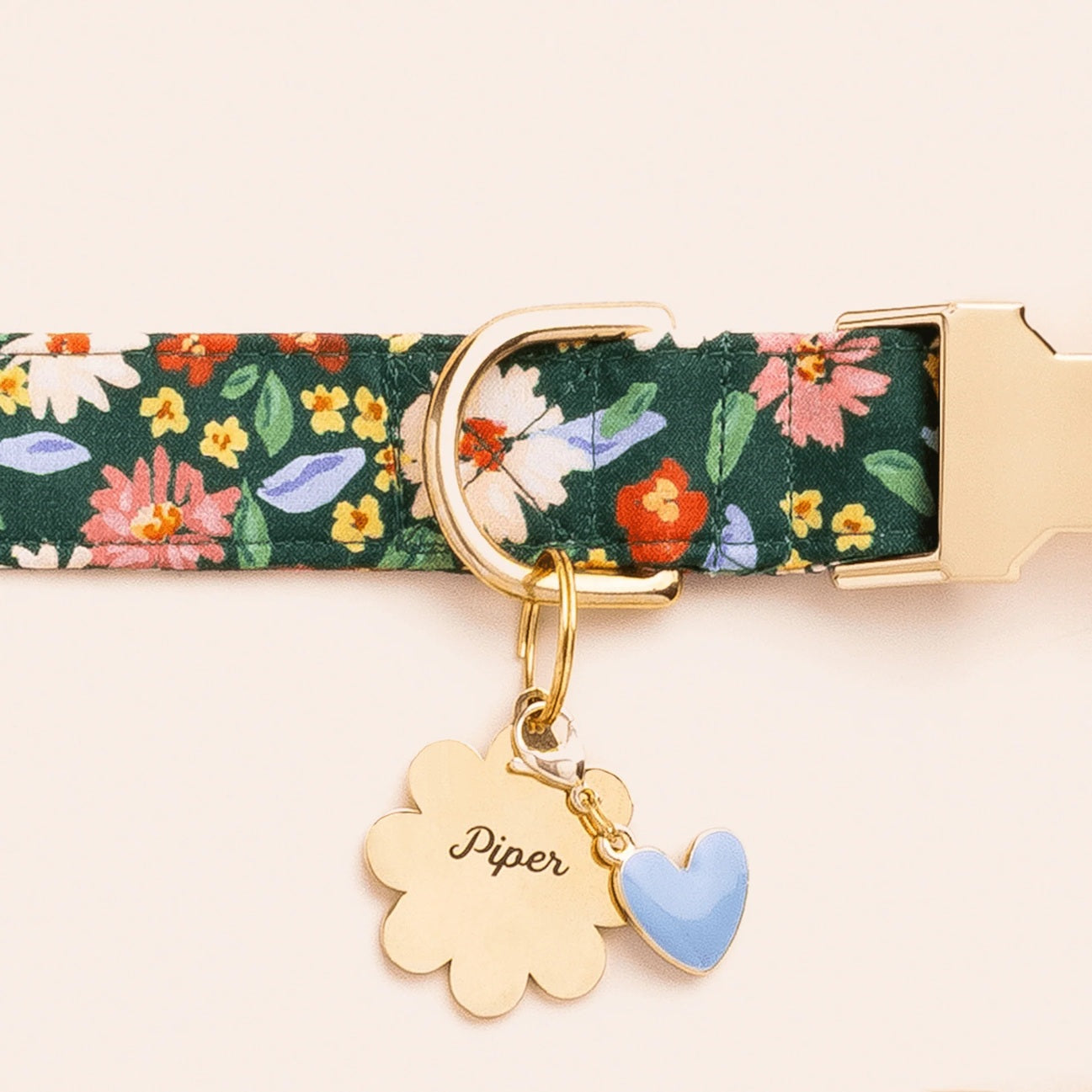 Dog Collar Charm: Blue Heart