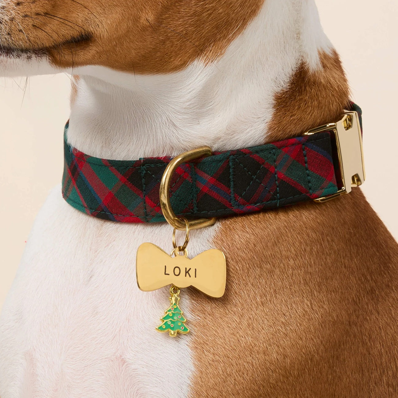 Dog Collar Charm: Christmas Tree