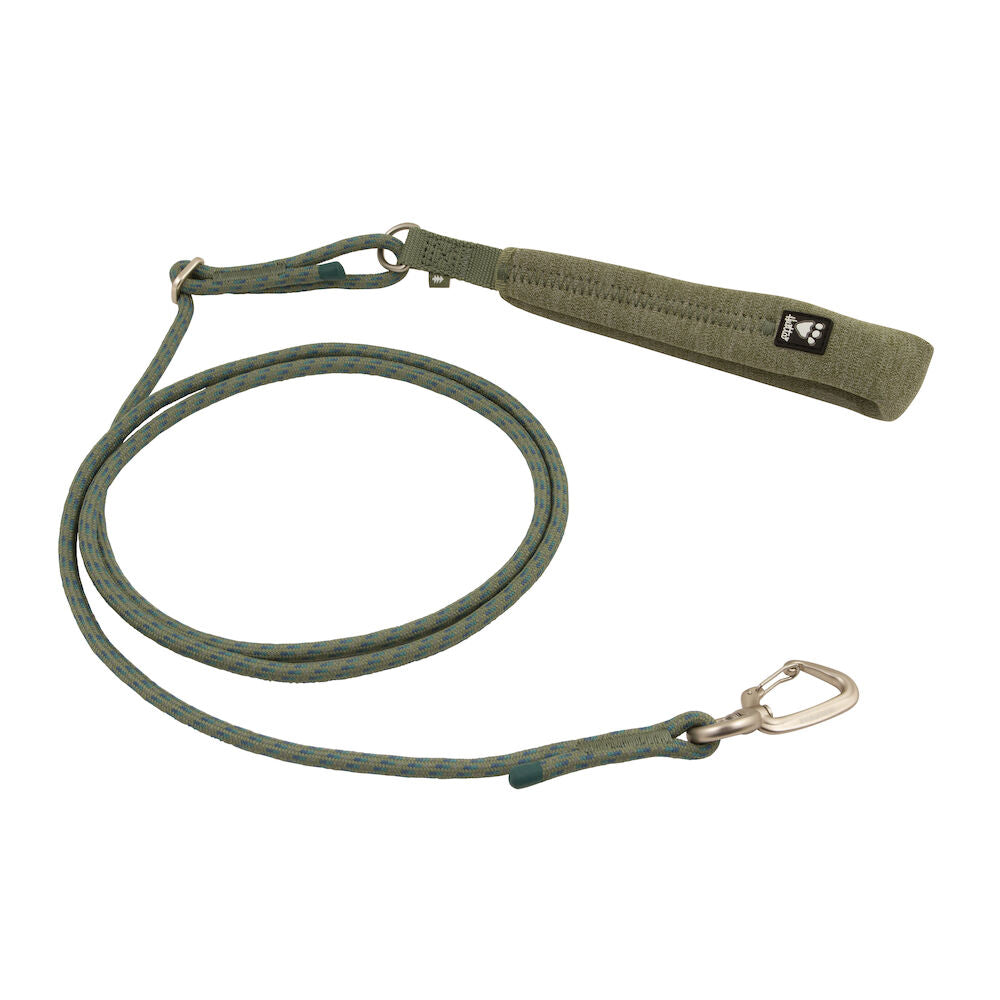 Hurtta Dog Leash: Adjustable Rope Eco, Hedge