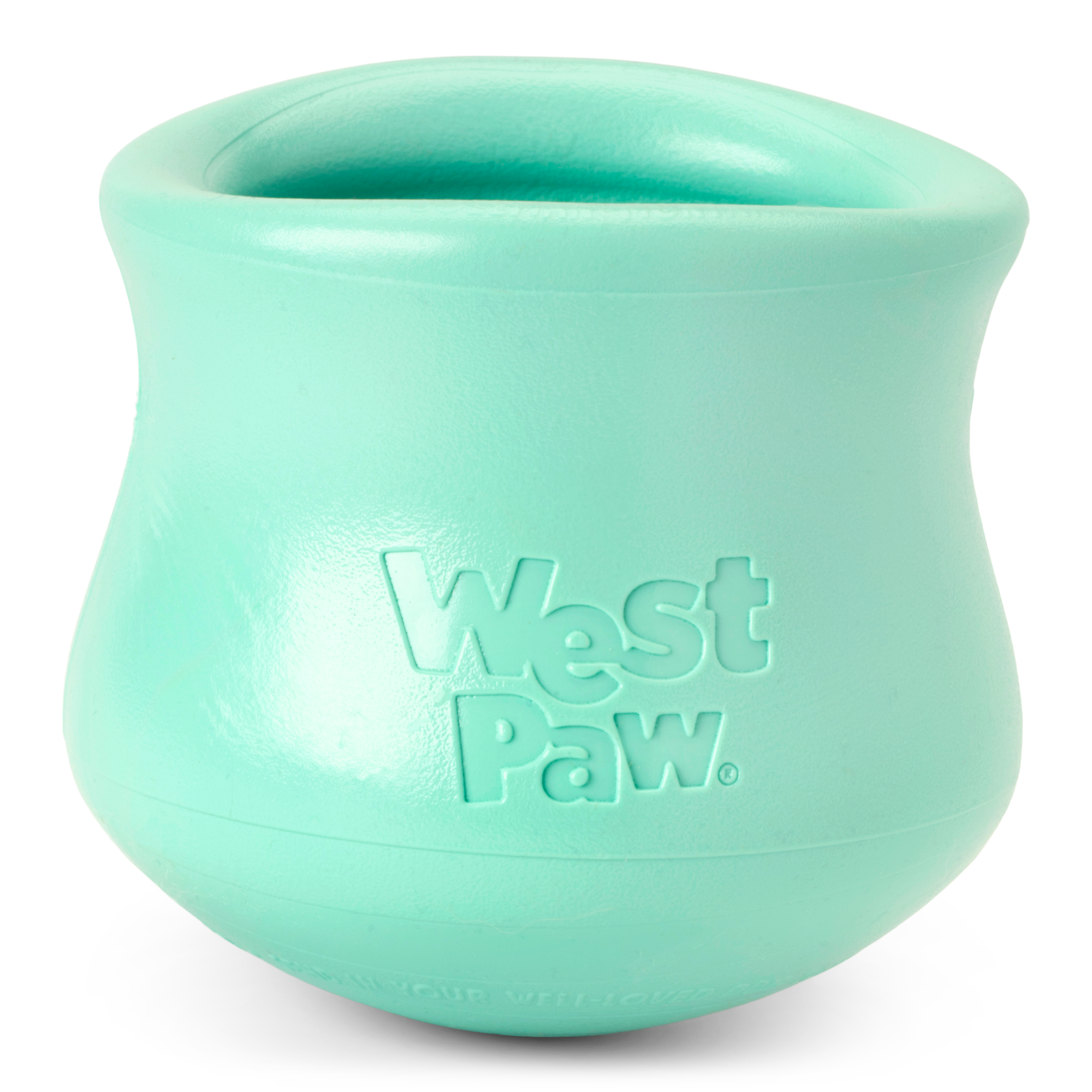 Interactive puzzle, food-dispensing dog toy, Zogoflex Toppl in Mint (Spring Limited Edition)