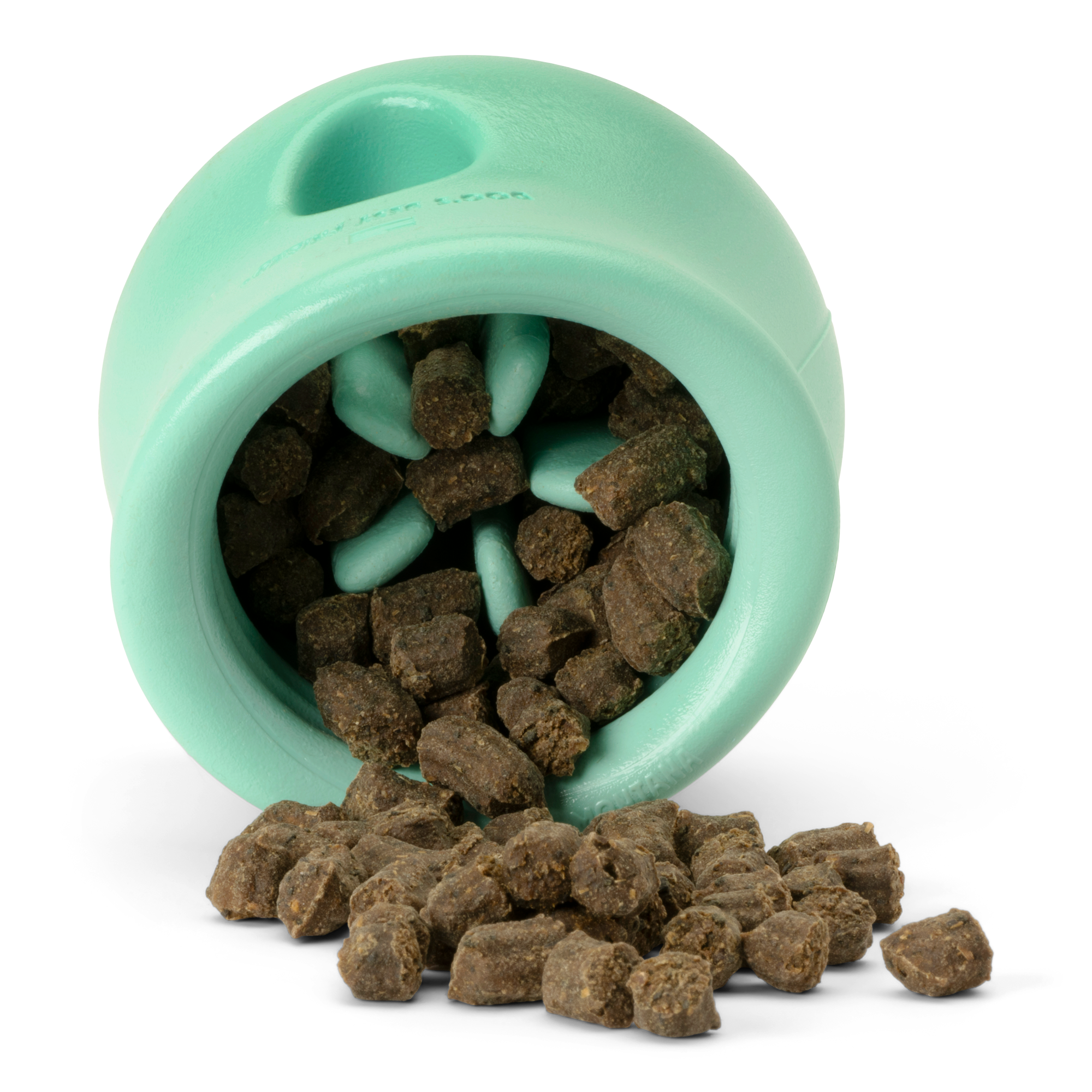 Interactive puzzle, food-dispensing dog toy, Zogoflex Toppl in Mint (Spring Limited Edition)